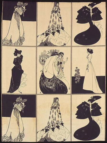 Panel, England, 1901  /  25, Reproductions (Originals 1894  /  95). Creator: Unknown