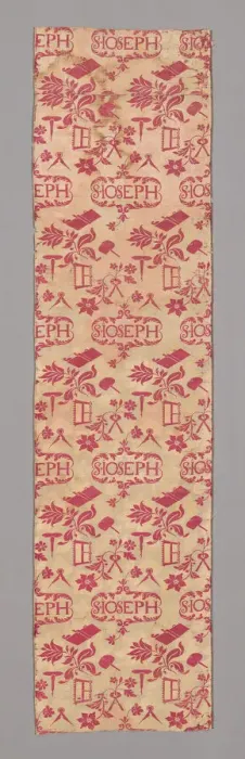 Framed Print : Panel, England, c. 1720. Creator: Unknown Framed Print : Panel, England, c. 1720. Creator: Unknown