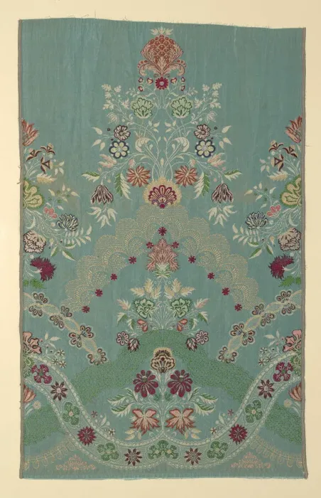 Framed Print : Panel, England, c. 1725. Creator: Unknown Framed Print : Panel, England, c. 1725. Creator: Unknown