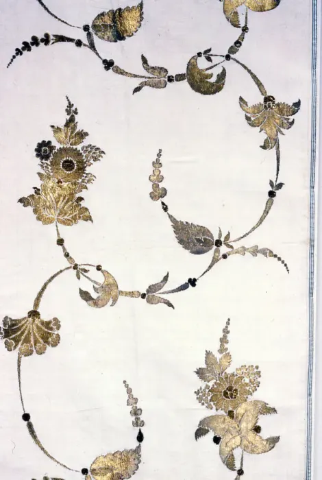 Framed Print : Panel, England, c. 1740. Creator: Unknown Framed Print : Panel, England, c. 1740. Creator: Unknown