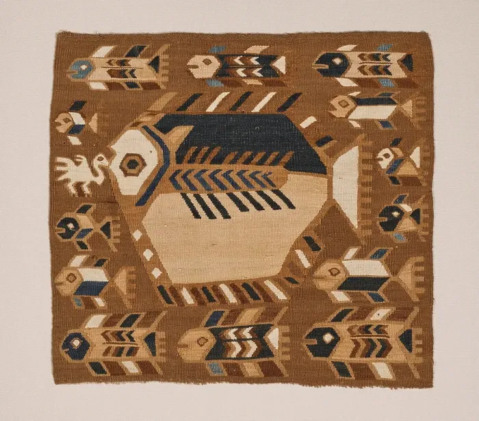 Framed Print : Panel with Fish Imagery, 1000-1200. Creator: Unknown Framed Print : Panel with Fish Imagery, 1000-1200. Creator: Unknown