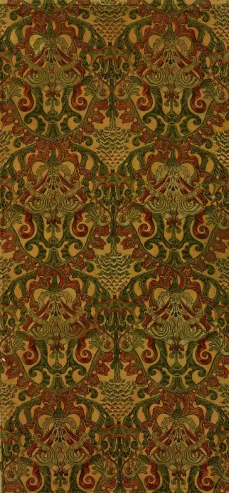 Framed Print : Panel (Formerly Furnishing Textiles), England, Late 1880s / early 1890s Framed Print : Panel (Formerly Furnishing Textiles), England, Late 1880s / early 1890s