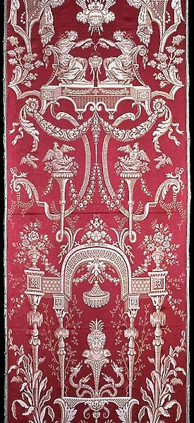 Panel, France, Directoire Period, c. 1785. Creator: Unknown