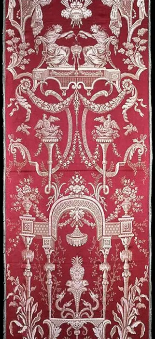 Framed Print : Panel, France, Directoire Period, c. 1785. Creator: Unknown Framed Print : Panel, France, Directoire Period, c. 1785. Creator: Unknown