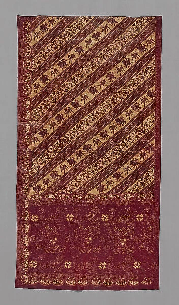Panel (From a Skirt), Indonesia, 19th century. Creator: Unknown