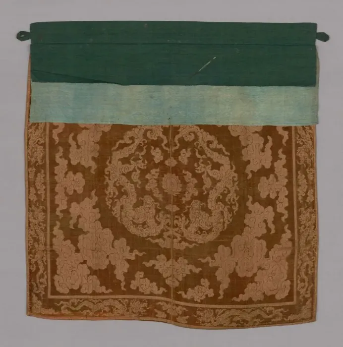 Framed Print : Panel (Furnishing Fabric), China, Qing dynasty (1644-1911), 1850 / 1900. Creator: Unknown Framed Print : Panel (Furnishing Fabric), China, Qing dynasty (1644-1911), 1850 / 1900. Creator: Unknown