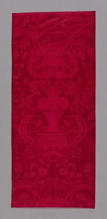 Framed Print : Panel (Furnishing Fabric), China, Qing dynasty (1644-1911), c. 1700. Creator: Unknown Framed Print : Panel (Furnishing Fabric), China, Qing dynasty (1644-1911), c. 1700. Creator: Unknown