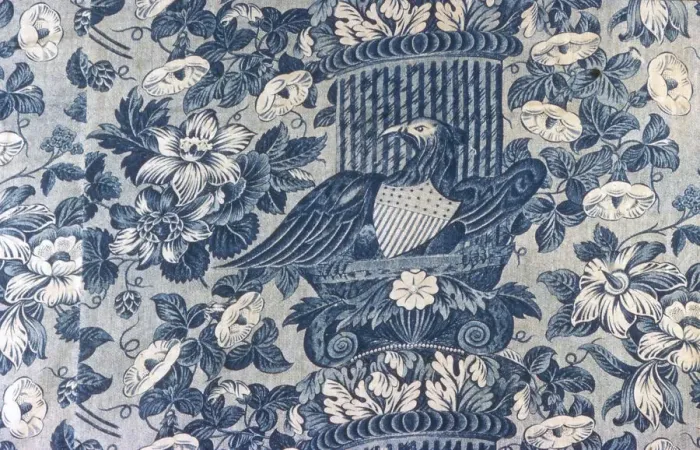 Framed Print : Panel (Furnishing Fabric), England, 1830 / 40. Creator: Unknown Framed Print : Panel (Furnishing Fabric), England, 1830 / 40. Creator: Unknown