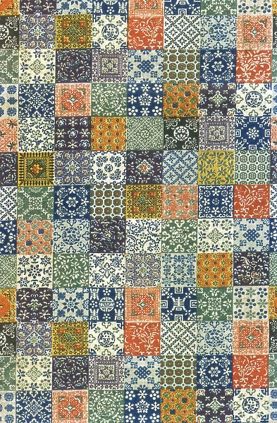 Panel (Furnishing Fabric), Europe, 19th century. Creator: Unknown