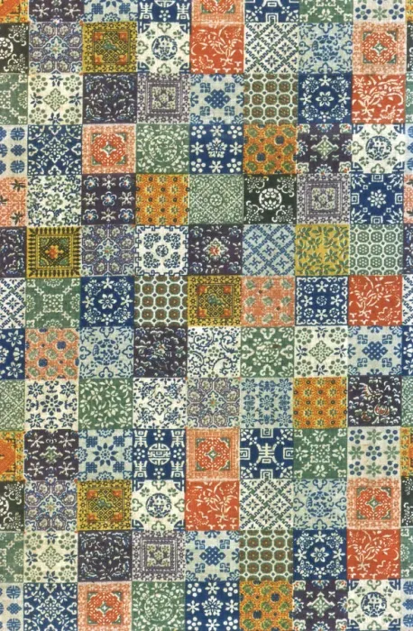 Framed Print : Panel (Furnishing Fabric), Europe, 19th century. Creator: Unknown Framed Print : Panel (Furnishing Fabric), Europe, 19th century. Creator: Unknown