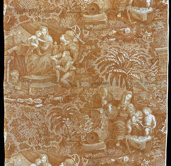 Panel (Furnishing Fabric), France, 1825  /  75. Creator: Unknown