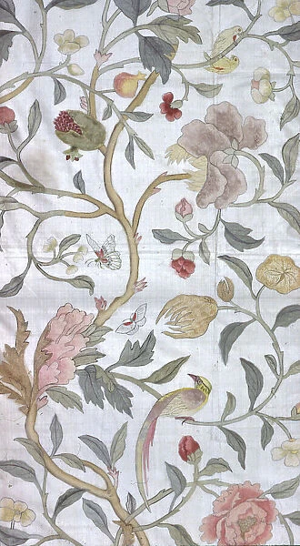 Panel (Furnishing Fabric), France, 18th century. Creator: Unknown