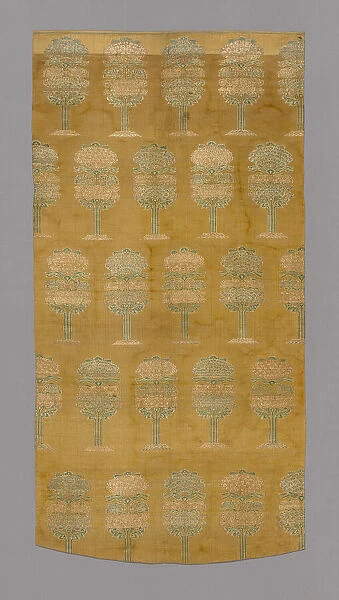 Panel (Furnishing Fabric), Iran, 1650  /  1700. Creator: Unknown