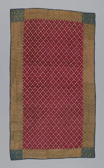 Framed Print : Panel (Furnishing Fabric), Iran, 1850 / 1900. Creator: Unknown Framed Print : Panel (Furnishing Fabric), Iran, 1850 / 1900. Creator: Unknown