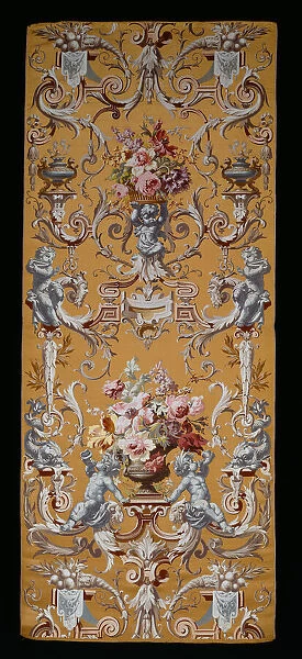 Panel (Furnishing Fabric), Lyon, 1860  /  80. Creator: Mathevon et Bouvard