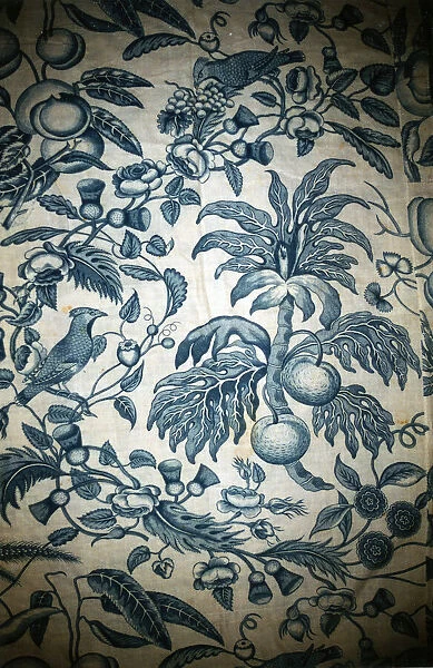Panel (Furnishing Fabric), Middlesex, c. 1780. Creator: Bromley Hall