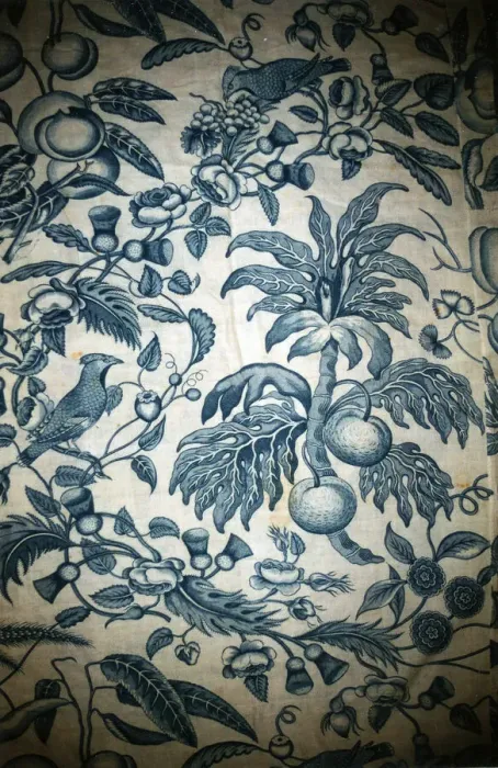 Framed Print : Panel (Furnishing Fabric), Middlesex, c. 1780. Creator: Bromley Hall Framed Print : Panel (Furnishing Fabric), Middlesex, c. 1780. Creator: Bromley Hall
