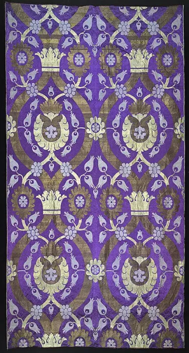 Framed Print : Panel (Furnishing Fabric), Scotland, 1885 / 90. Creator: Alexander Morton & Co Framed Print : Panel (Furnishing Fabric), Scotland, 1885 / 90. Creator: Alexander Morton & Co