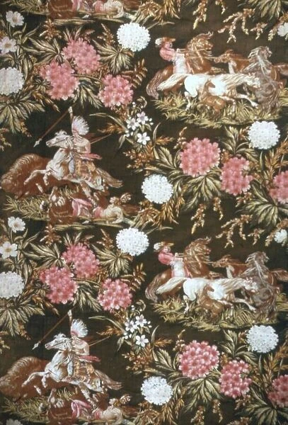 Panel (Furnishing Fabric), United States, c. 1853. Creator: Unknown