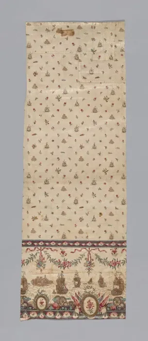 Framed Print : Panel, India, late 18th century. Creator: Unknown Framed Print : Panel, India, late 18th century. Creator: Unknown