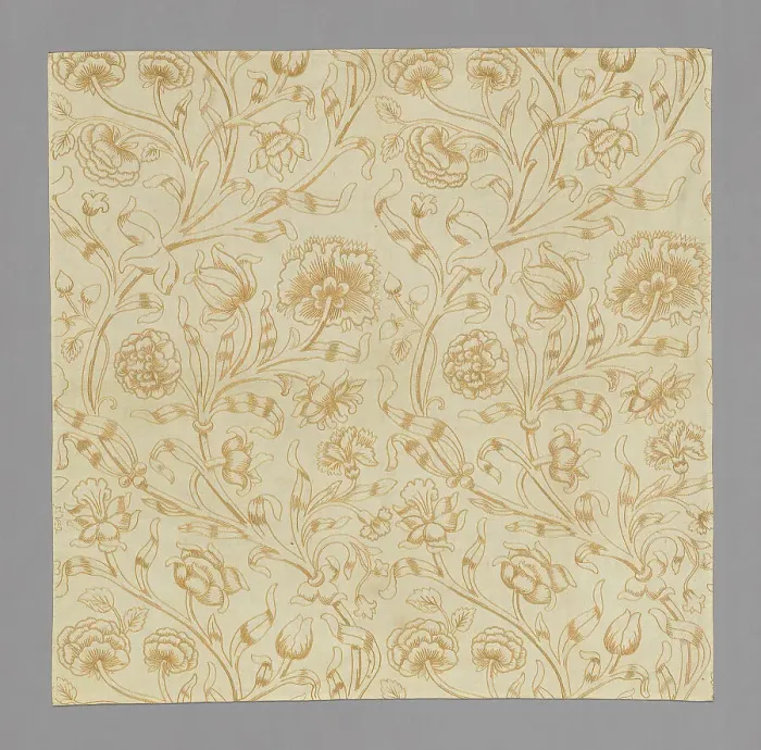 Framed Print : Panel, London, 1880 / 1890. Creator: Thomas Wardle Framed Print : Panel, London, 1880 / 1890. Creator: Thomas Wardle
