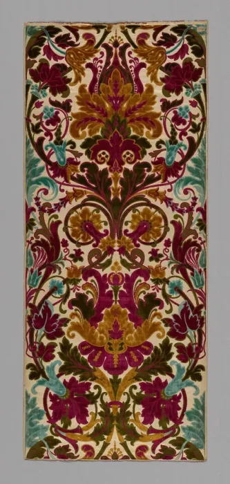Framed Print : Panel, Lyon, 1860 / 80. Creator: Mathevon et Bouvard Framed Print : Panel, Lyon, 1860 / 80. Creator: Mathevon et Bouvard