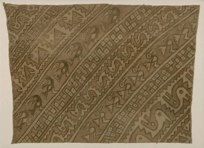 Framed Print : Panel, Peru, 1000 / 1476. Creator: Unknown Framed Print : Panel, Peru, 1000 / 1476. Creator: Unknown