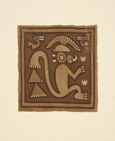 Panel, Peru, A. D. 1000 / 1476. Creator: Unknown