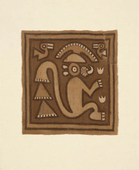 Framed Print : Panel, Peru, A. D. 1000 / 1476. Creator: Unknown Framed Print : Panel, Peru, A. D. 1000 / 1476. Creator: Unknown
