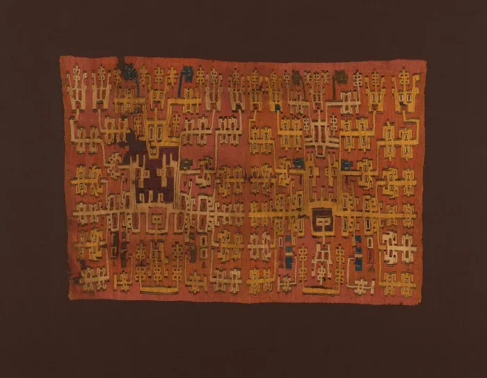 Framed Print : Panel, Peru, Possibly 500 / 600. Creator: Unknown Framed Print : Panel, Peru, Possibly 500 / 600. Creator: Unknown