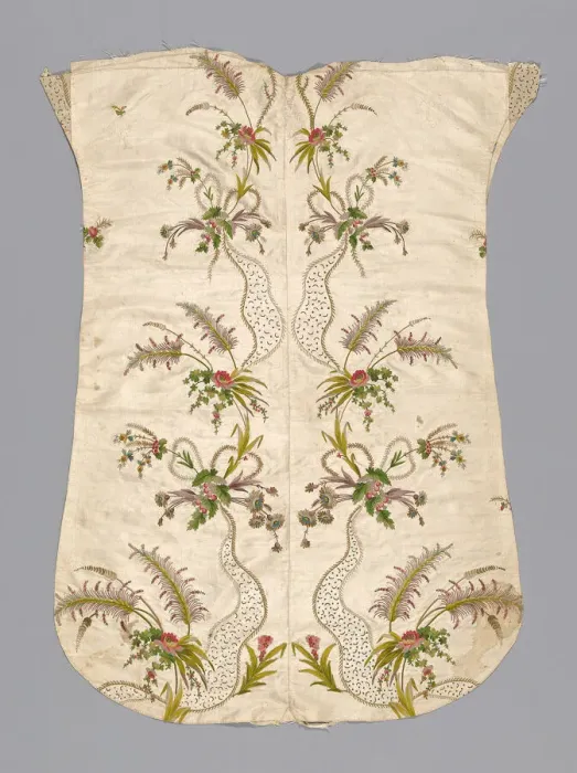 Framed Print : Panel (Possibly a Chasuble Back), France, 1725 / 75. Creator: Unknown Framed Print : Panel (Possibly a Chasuble Back), France, 1725 / 75. Creator: Unknown