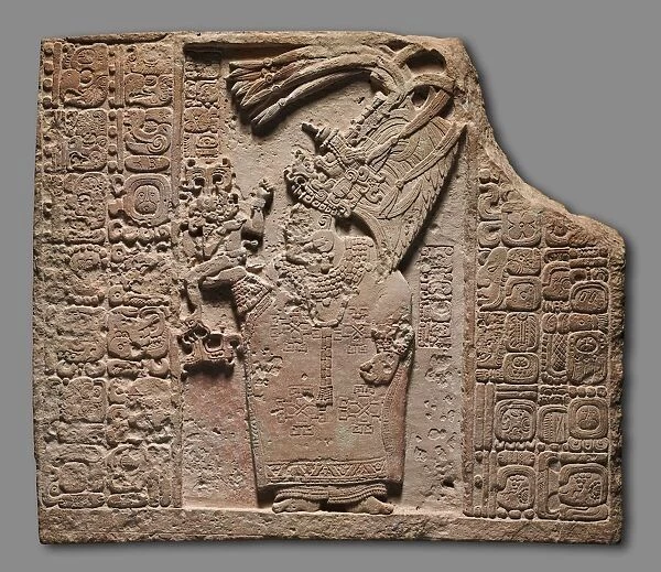 Panel with Royal Woman, c. 795. Creator: Unknown