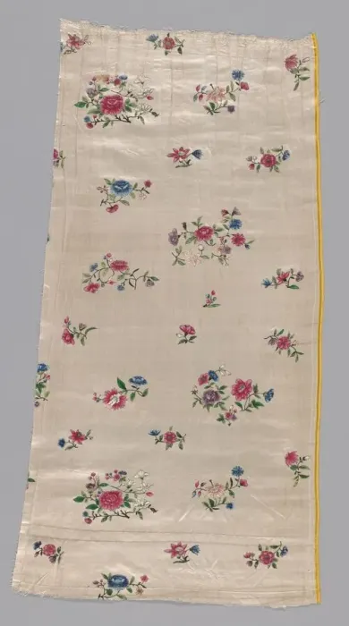 Framed Print : Panel from a Skirt, China, 18th century. Creator: Unknown Framed Print : Panel from a Skirt, China, 18th century. Creator: Unknown