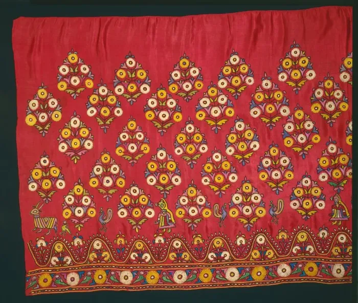 Framed Print : Panel for a Skirt (Ghagra), late 1800s or early 1900s. Creator: Unknown Framed Print : Panel for a Skirt (Ghagra), late 1800s or early 1900s. Creator: Unknown