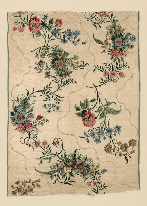 Framed Print : Panel, Spitalfields, 1750s. Creator: Unknown Framed Print : Panel, Spitalfields, 1750s. Creator: Unknown