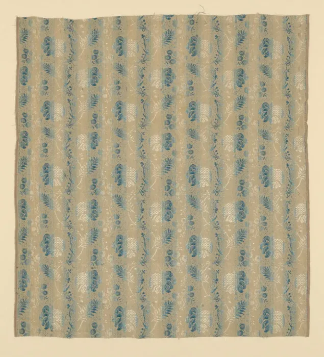 Framed Print : Panel, Spitalfields, 1755 / 59. Creator: Unknown Framed Print : Panel, Spitalfields, 1755 / 59. Creator: Unknown