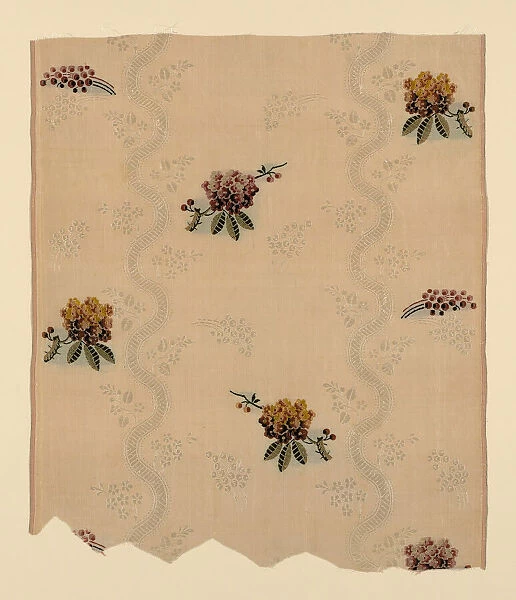 Panel, Spitalfields, c. 1752  /  55. Creator: Unknown