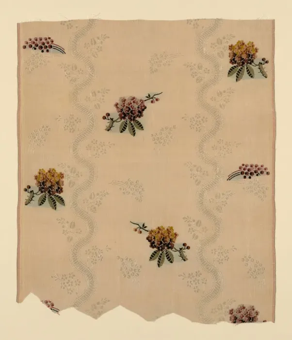 Framed Print : Panel, Spitalfields, c. 1752 / 55. Creator: Unknown Framed Print : Panel, Spitalfields, c. 1752 / 55. Creator: Unknown