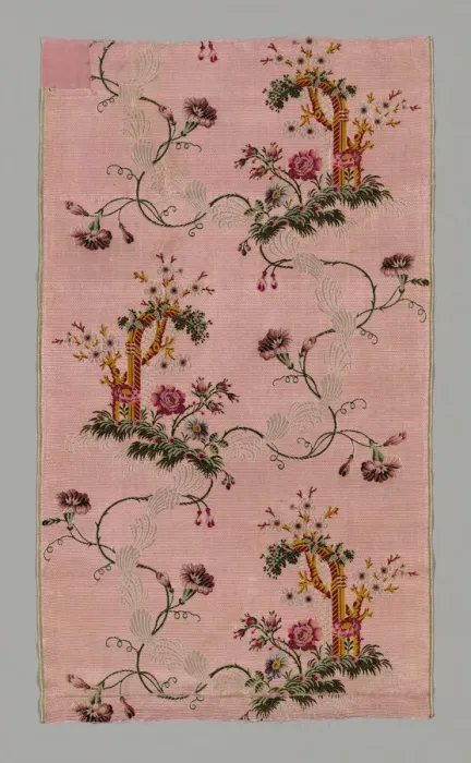 Framed Print : Panel, Spitalfields, Mid-1740s. Creator: Unknown Framed Print : Panel, Spitalfields, Mid-1740s. Creator: Unknown