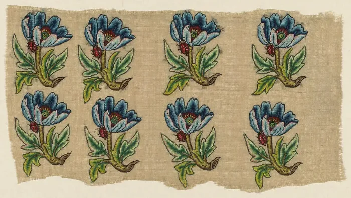 Framed Print : Panel of Uncut Slip Designs, England, 1625 / 75. Creator: Unknown. Panel of Uncut Slip Designs, England, 1625 / 75. Creator: Unknown Framed Print : Panel of Uncut Slip Designs, England, 1625 / 75. Creator: Unknown. Panel of Uncut Slip Designs, England, 1625 / 75. Creator: Unknown
