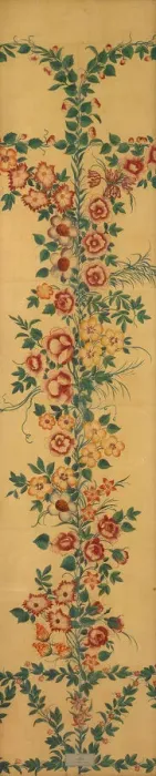 Framed Print : Panel, United States, 19th century. Creator: Unknown Framed Print : Panel, United States, 19th century. Creator: Unknown