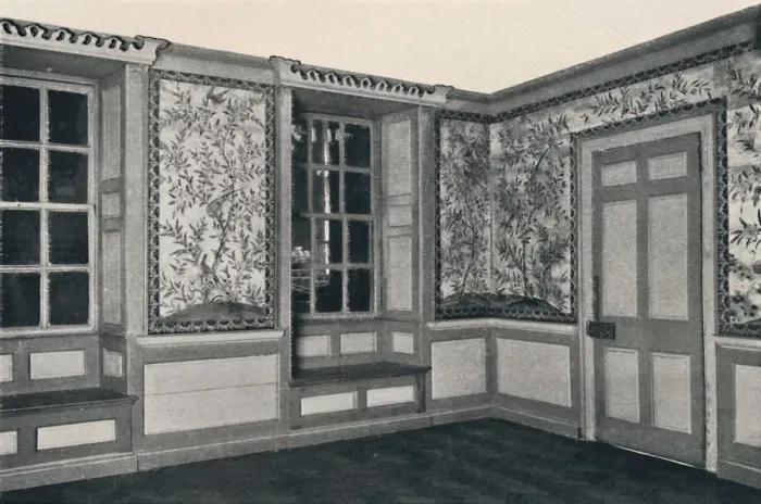 Framed Print : Panelled Room from a Gloucestershire House, (c1740), 1927. Artists: Edward F Strange, Unknown Framed Print : Panelled Room from a Gloucestershire House, (c1740), 1927. Artists: Edward F Strange, Unknown