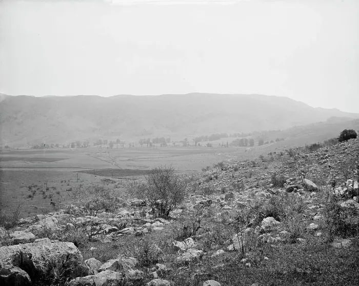 Framed Print : Panorama of Los Canoas, between 1880 and 1897. Creator: William H. Jackson Framed Print : Panorama of Los Canoas, between 1880 and 1897. Creator: William H. Jackson
