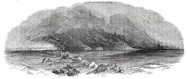 Panorama of the Nile - The Simoom, 1850. Creator:s Read