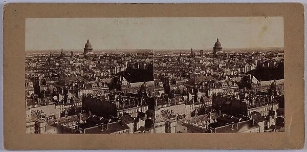 Panorama of the Pantheon, Paris, between 1855 and 1865. Creator: Unknown