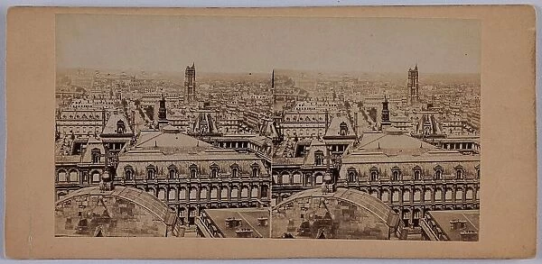 Panorama of Paris, between 1860 and 1862. Creator: Unknown