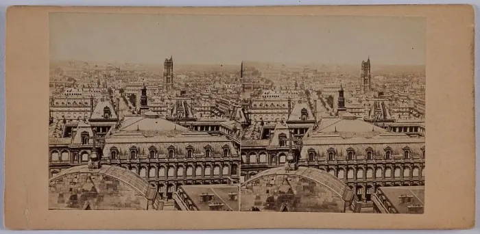 Framed Print : Panorama of Paris, between 1860 and 1862. Creator: Unknown Framed Print : Panorama of Paris, between 1860 and 1862. Creator: Unknown