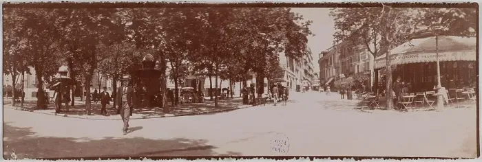 Framed Print : Panorama of streets in Paris. Creator: Unknown Framed Print : Panorama of streets in Paris. Creator: Unknown