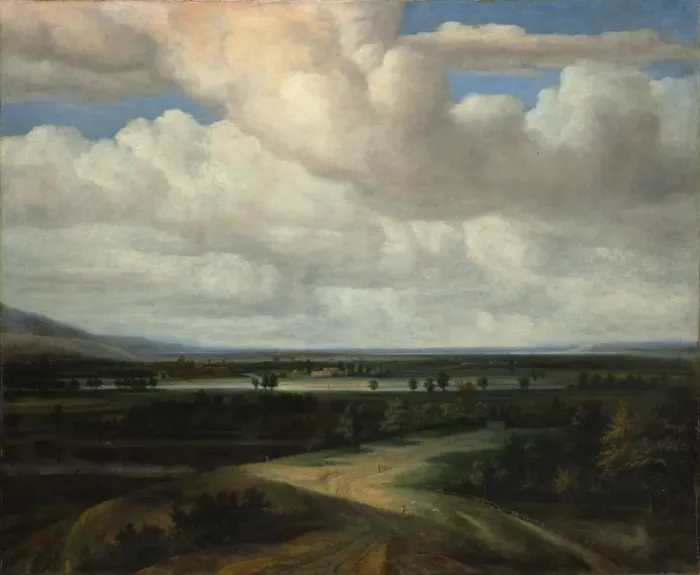Framed Print : A Panoramic Landscape with a Country Estate, ca. 1649. Creator: Philip Koninck Framed Print : A Panoramic Landscape with a Country Estate, ca. 1649. Creator: Philip Koninck
