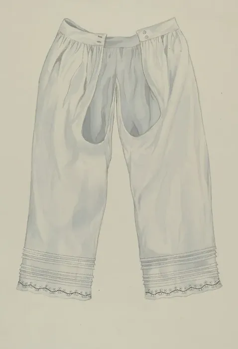 Framed Print : Pantalette, c. 1937. Creator: Edith Towner Framed Print : Pantalette, c. 1937. Creator: Edith Towner
